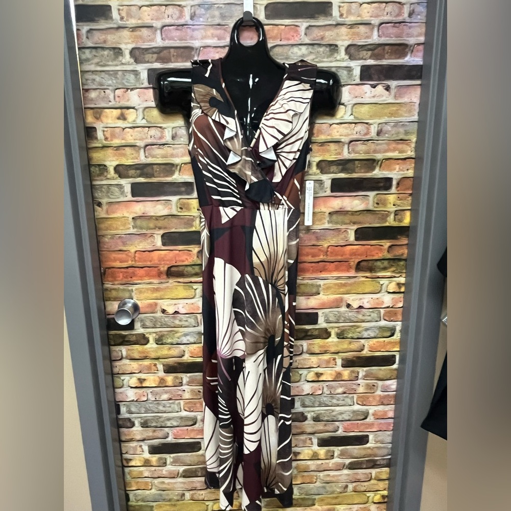 Elegant Multicolor Maxi Dress